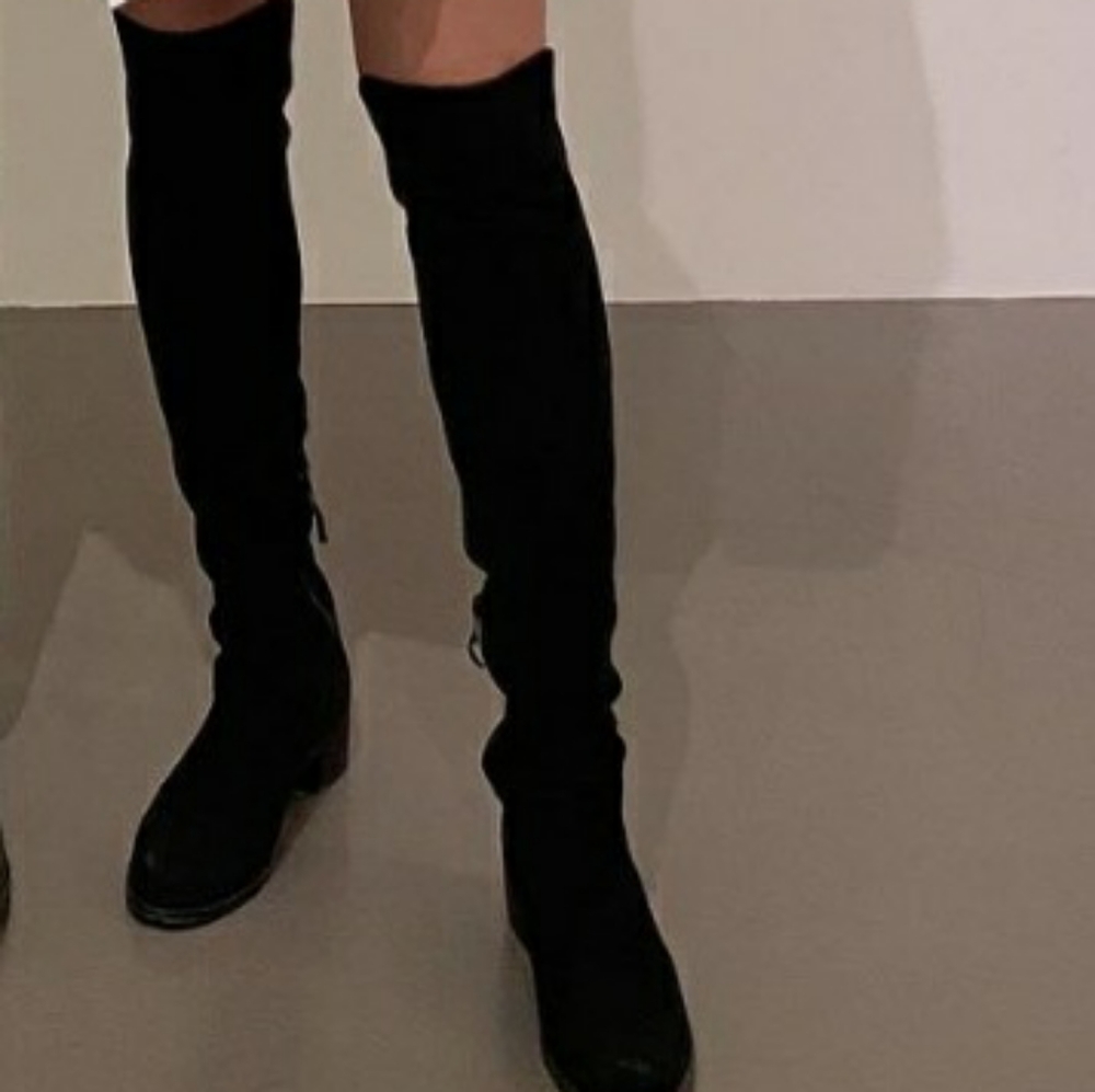 Banana republic over the knee suede boots